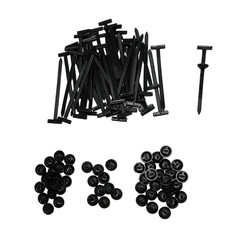 50/100/200/300Pcs Self Locking Nylon Zip Ties Heavy Duty Universal Cable Holder