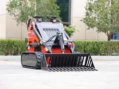 Rock Bucket attachment skid steer loader attachments for TYPHON STOMP skidsteer
