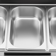 1 OR 3-compartment Roll Top Chafing Dish Buffet Set Pan Chafer Stainless Steel