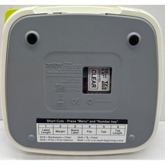 Brother P-Touch PT-D200 Label Maker Gray White Handheld Printer TZe Tape QWERTY