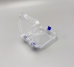 10 Pcs Denture False Teeth Membrane Case Container Hinged Display Box Jewelry