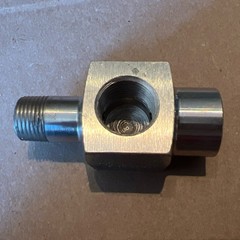 Enerpac GA1, Gauge Adaptor, 1/2 in. NPT Gauge Port, 10,000 psi