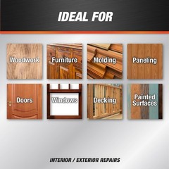 DAP Plastic Wood All Purpose Latex Wood Filler, Natural, 3 Oz