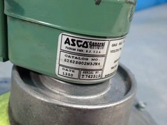 ASCO S262SG02N3JK4 SOLENOID SAFETY GAS VALVE 15 PSI 04200591456