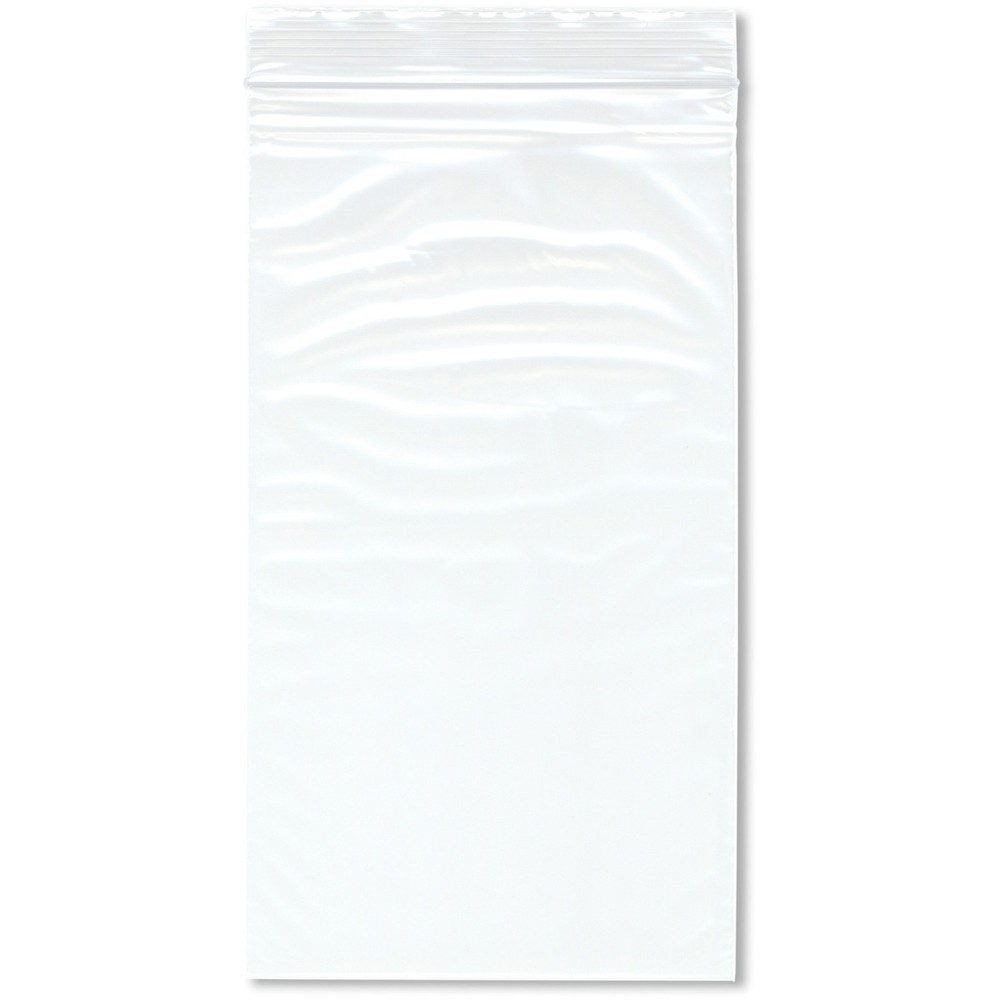 Plymor 5″ x 9″, 2 Mil Zipper Reclosable Plastic Bags