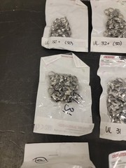 Molar Bands. Dental, Stainless, Various Sizes- 300+ Count (Z11)