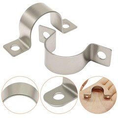 14 Pack 1 Inch Stainless Steel Conduit Clamps Ushape Bracket Pipe Clamps 2 Hole