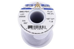 Solder 60-40 Tin Lead Rosin Core Solder Wire for Electrical Soldering 0.062in…