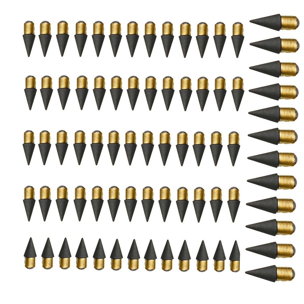 100 Pieces Everlasting Pencil Refills Eternal Pencils Nibs Inkless Eternal Pe…
