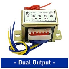 Power Transformer 1W-100W 220V to 6/9/12/15-110/220/380V Output AC Single/Dual