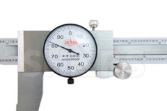 HEAVY DUTY 18″ DIAL CALIPER LONG RANGE STAINLESS STEEL INSPECTION REPORT R}