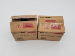 Maxtek 10.4mm Double Disc Jewel Case, Black Tray 10 Packs Lot of 2 New In Box