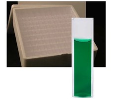(200) AZZOTA 3.5mL Clear PS Fluorometer Cuvettes 4-Sided 10x10x45mm A912
