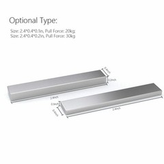 1/5/10/20x N52 Big Block Bar Fridge 60x10x5mm Magnet Strong Rare Earth Neodymium