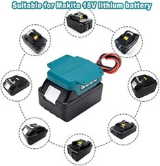 DC 18V to 12V For Makita 15A 180W Step Down Voltage Converter Battery Regulator