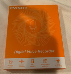 Evistr 64GB Digital Voice Recorder, Model# L357, Color Black, NEW OPEN BOX