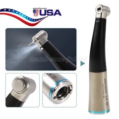 Dental 1:1 Fiber Optic Contra Angle Internal Spray / Diamond Polishing Wheels US