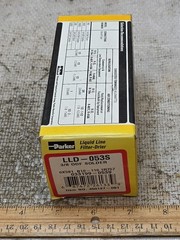 Parker 3/8″ Inch ODF 5 Cu In Solder LLD 053S Liquid Line Filter-Drier NIB