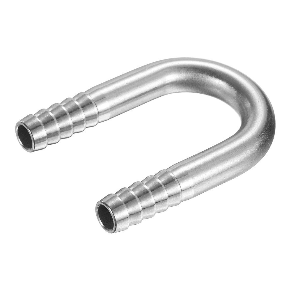 U Shaped Hose Barb Fitting 1/2″ (12mm) OD 304 Stainless Steel U-Joint Connector