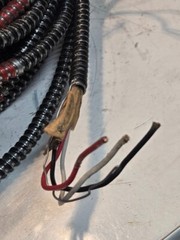 Approx. 500′ of 14/3 MC Cable with Ground | Red, Black, and White Solid CU Wires