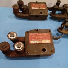 Lot of Pratt and Whitney Tri roll Thread Comparator & couple other brands