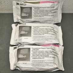 EXPIRED 06/2025 – (3 Pairs) 3M Combination Cartridge Filter 60925, Bayonet OV FM