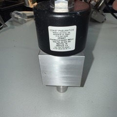 ASP 28-51218-001 STERRAD NX 10033 SOLENOID VALVE OIL RETURN ASSEMBLY W/ FILTER