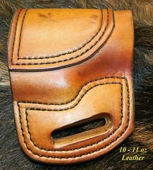 Gary C’s Avenger OWB HOLSTER fits Glock 42 .380 eXtra Heavy Leather