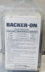 3 Packs 100ct Ea.Backer-On No. 9 X 2-1/4 in Star Round Flat Head Serrated Screws