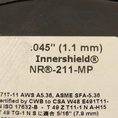 Lincoln Electric NR-211-MP Flux-Cored Welding Wire 10Lb Spool 0.045in Dia.