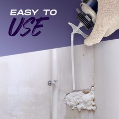 Spray Foam Replacement Tubes – Pack of 6, Insulating Foam Spray Nozzles for Gaps