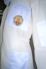 Beekeeping Suit Unisex 3 Layers Ventilated White – LARGE SIZE