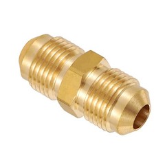 3/8″ Male Flare x 3/8″ Male Flare Connector Gas Adapter Union Brass Tube Coupler