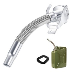 Flexible Jerry Can Spout/Nozzle Gas Canister Rubber Nozzle Fits for 5litre, 1