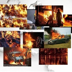 4 PACK FIRE BLANKET Fiberglass Hero 39”x39” Emergency Home Retardant Prepared