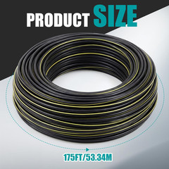 175Ft 4-4-4-4 Quadruplex Aluminum URD Cable 600V for Direct Burial Use