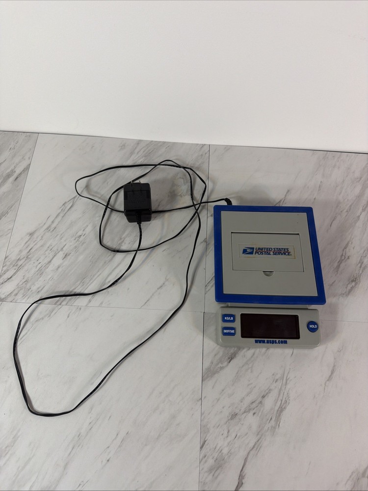 USPS United States Postal Service 10LB Digital Table Top Scale Tested Works Good
