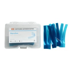 Dental Proximal Strip Anterior Matrix Matrices TOR VM 1.387 1.388 Blue Strips