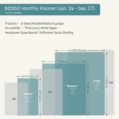 Pocket Monthly Planner 2026-2027 3.5″ x 6.5″ 2 Calendar Book for Purse with …