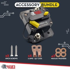 30A-300A Amp Waterproof Circuit Breaker Auto/Marine/Solar 12-48V DC Manual Reset
