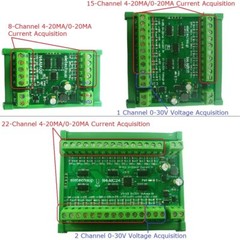 8-24CH 4-20MA To RS485 Current Analog Input Collector Module MODBUS RTU Board