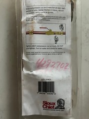 Sioux Chief 600-204CV Full-Port Ball Valve Compression Fit onto 1/2” Copper Tube