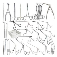 36Pcs Fess Instrument Set Endoscopic Sinus Surgery German Steel ENT Instruments