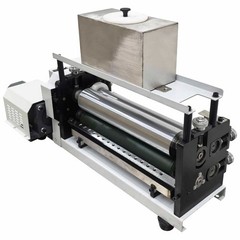 110VAutomatic Double-sided Gluing Machine Glue Coating Machine for Paper Leather