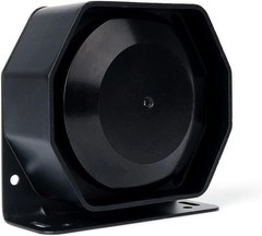 Siren Speaker Compact 200W Aluminum Wall Mount Outdoor Waterproof Portable