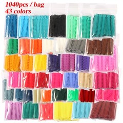 1040 Orthodontic Ligature Ties Elastic Rubber Band Ligadura Ortodoncia Bracket