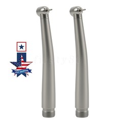 1-10pcs Dental High Speed Handpiece Push Button 2Holes One Water Spray