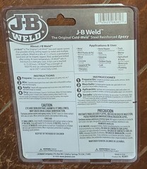 J-B Weld Professional Size Steel Reinforced Epoxy Twin Pack #8281