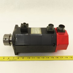 GE Fanuc A06B-0313-B701 91V AC Servo Motor 2000RPM Brake Pulse Coder Need Repair