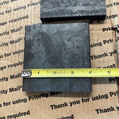 1/2″ FLAT STEEL 4″ x 4″ FLAT BAR A36 4 PIECES PRIME STOCK WELDING